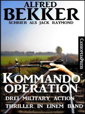 cover image of Drei Military Action Thriller--Kommando-Operation